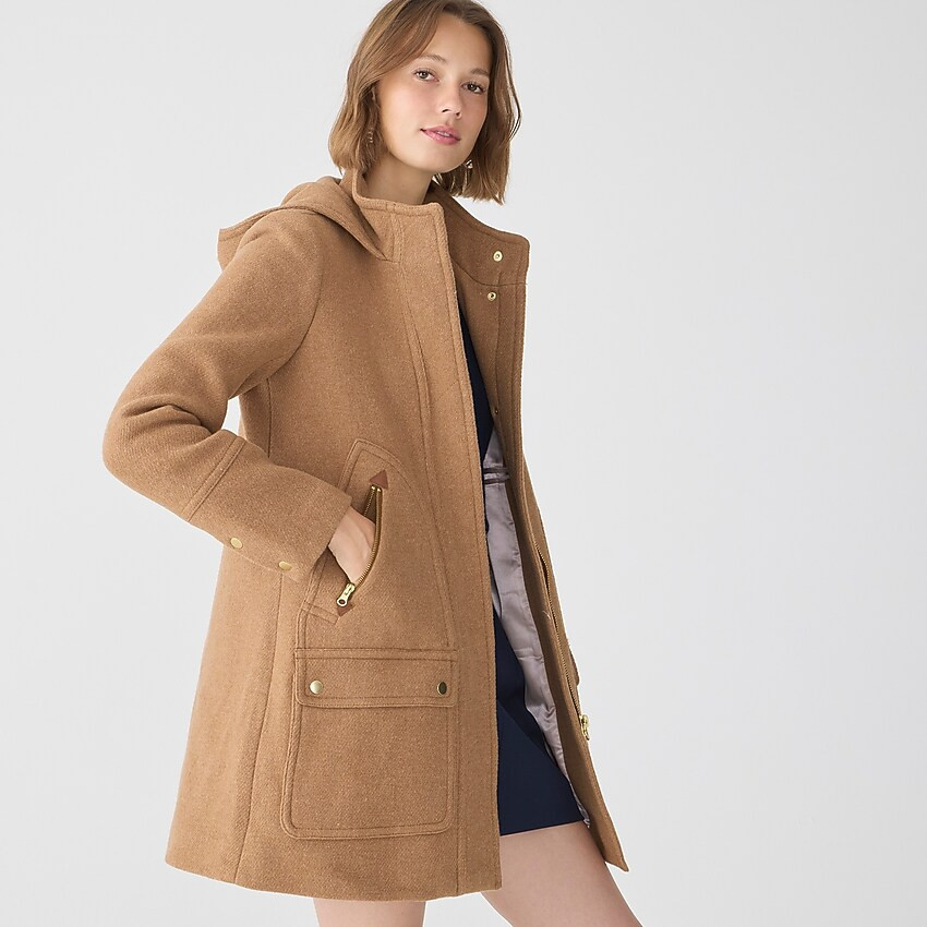 New chateau parka in Italian stadium-cloth wool | J. Crew US
