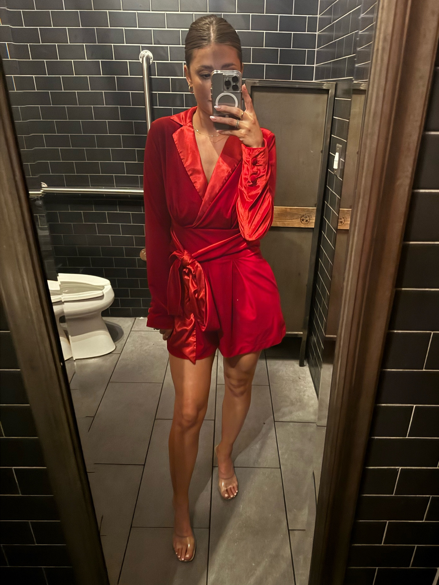 A moment for the red velvet suit romper with the satin neck line & padded shoulders🍒

#LTKMostLoved #LTKstyletip #LTKbeauty
