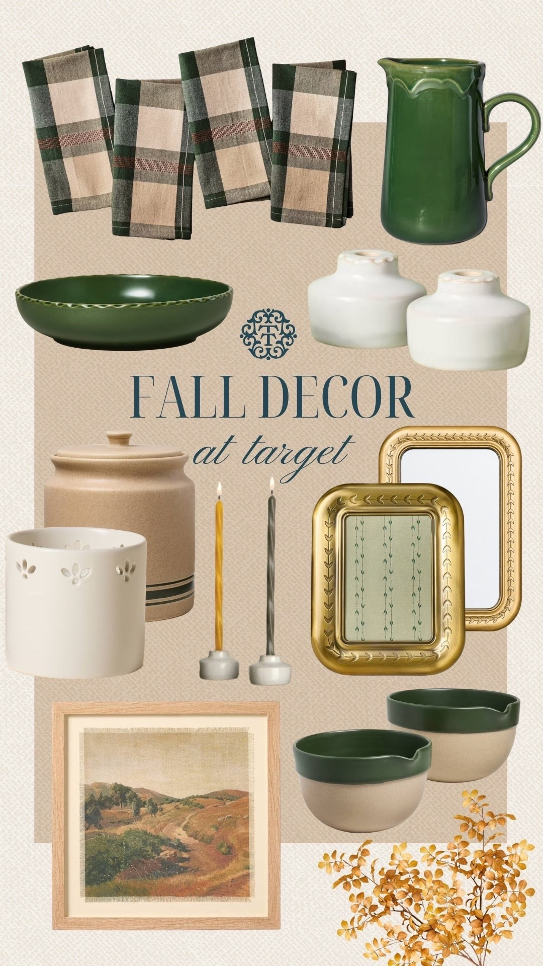 Fall decorating starts with the little details. We’re loving these Target finds for adding warm tones, classic textures, and cozy touches throughout the home. From the kitchen to the living room, these are pieces we’ll be enjoying all season long.

#LTKSeasonal #LTKOver40 #LTKHome
