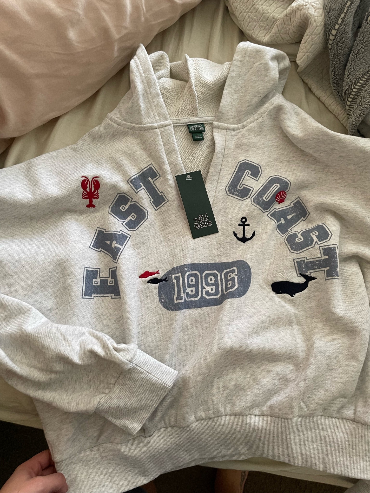 Cute lightweight sweatshirt for summer! Love the embroidery. Runs small/slightly cropped. Size up for a roomier fit. Target find!

#LTKmomlife #LTKootd