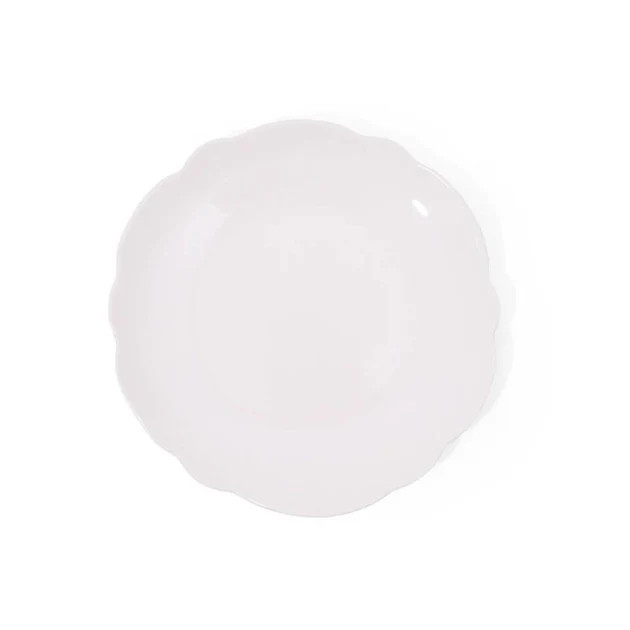 Scallop Melamine Dinner Plates | Cailini Coastal