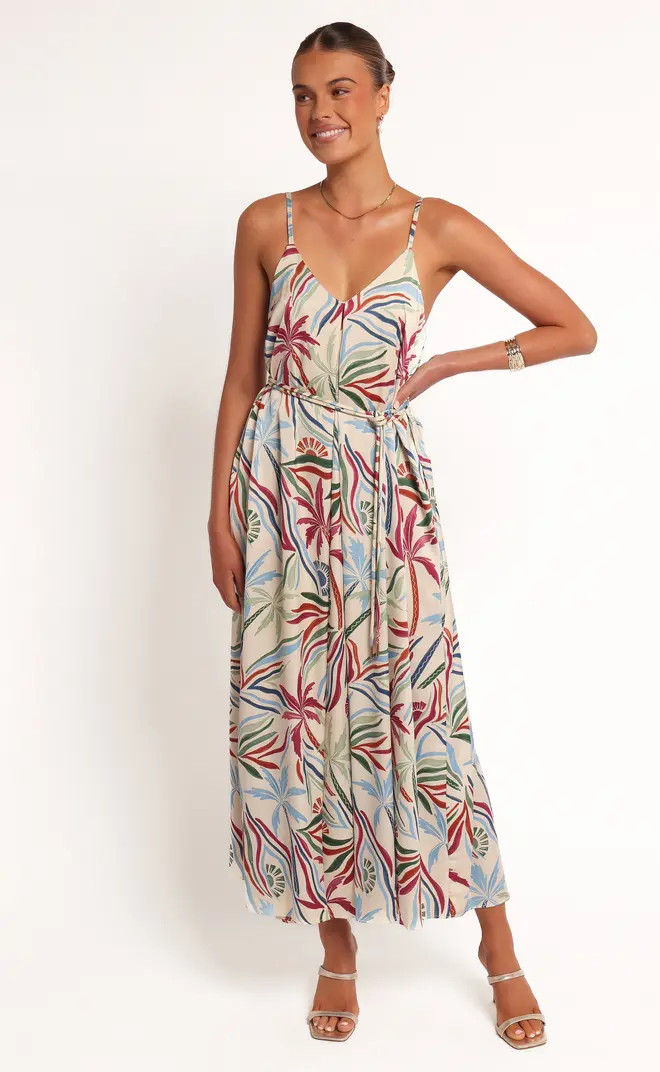 Riva Mixed Print Maxi Dress | Nordstrom