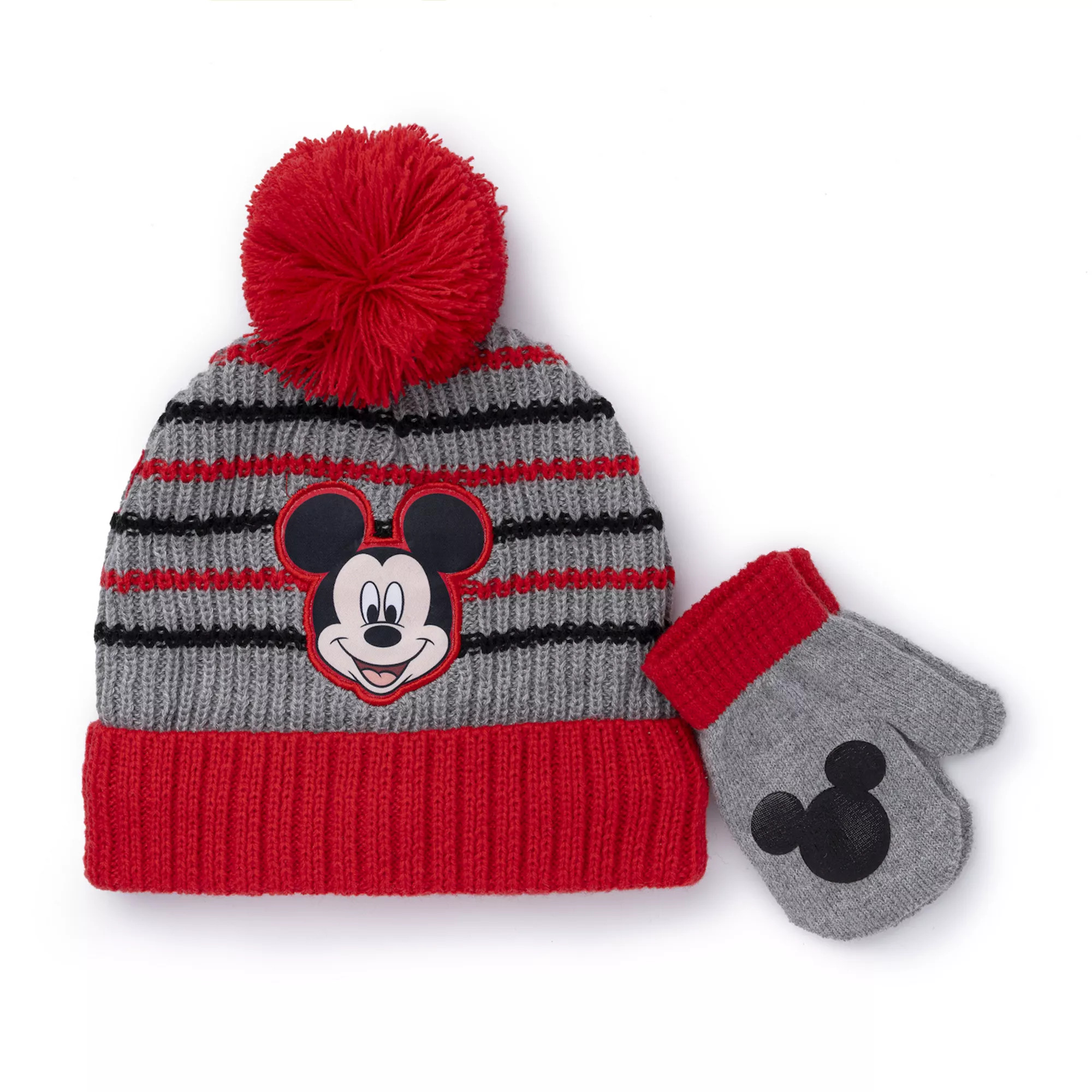Kids Disney's Mickey Mouse 2-pc. Hat & Mittens Set | Kohl's