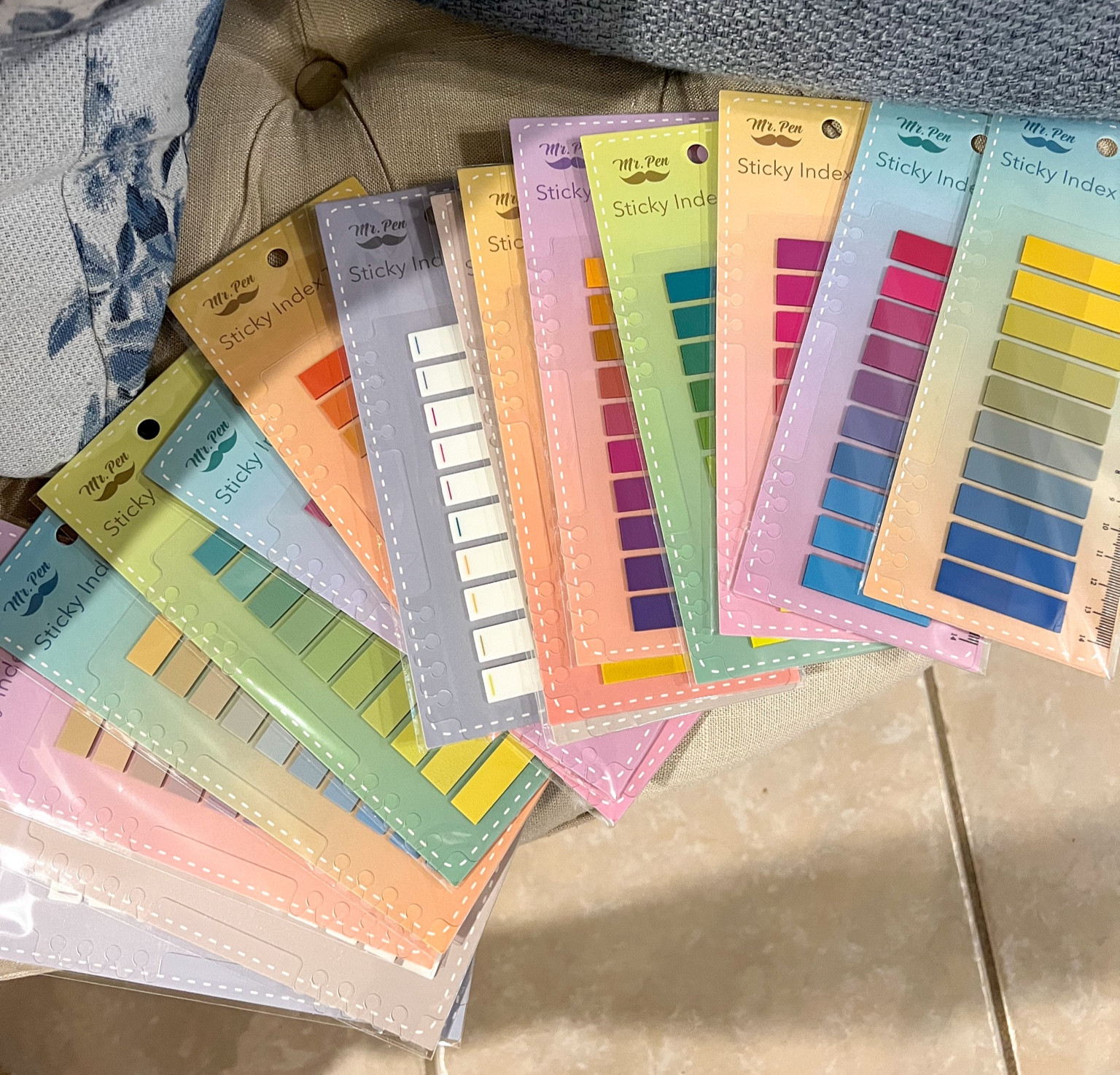 Mr. Pen book annotation tabs
Sticky index tabs
Bible study
Multiple colors
Affordable 
Amazon finds
Bookworm gift ideas

#LTKFindsUnder50 #LTKGiftGuide #LTKHome