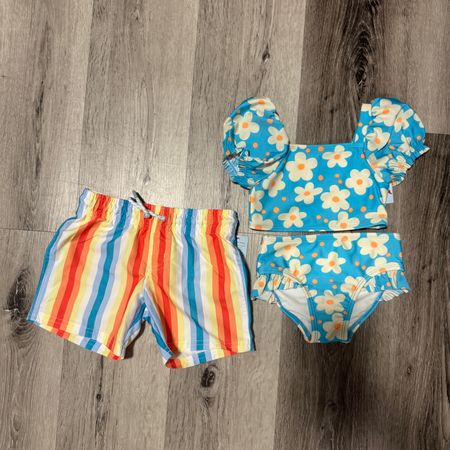 Coordinating swimsuits for toddler boys and toddler girls! I love the matching swimsuits, because they’re just coordinating colors and little brothers and sisters can coordinate all summer!

Toddler girl swimsuit; toddler boy swimsuit, toddler bikini, striped toddler swim trunks 

#LTKswim #LTKkids #LTKbaby