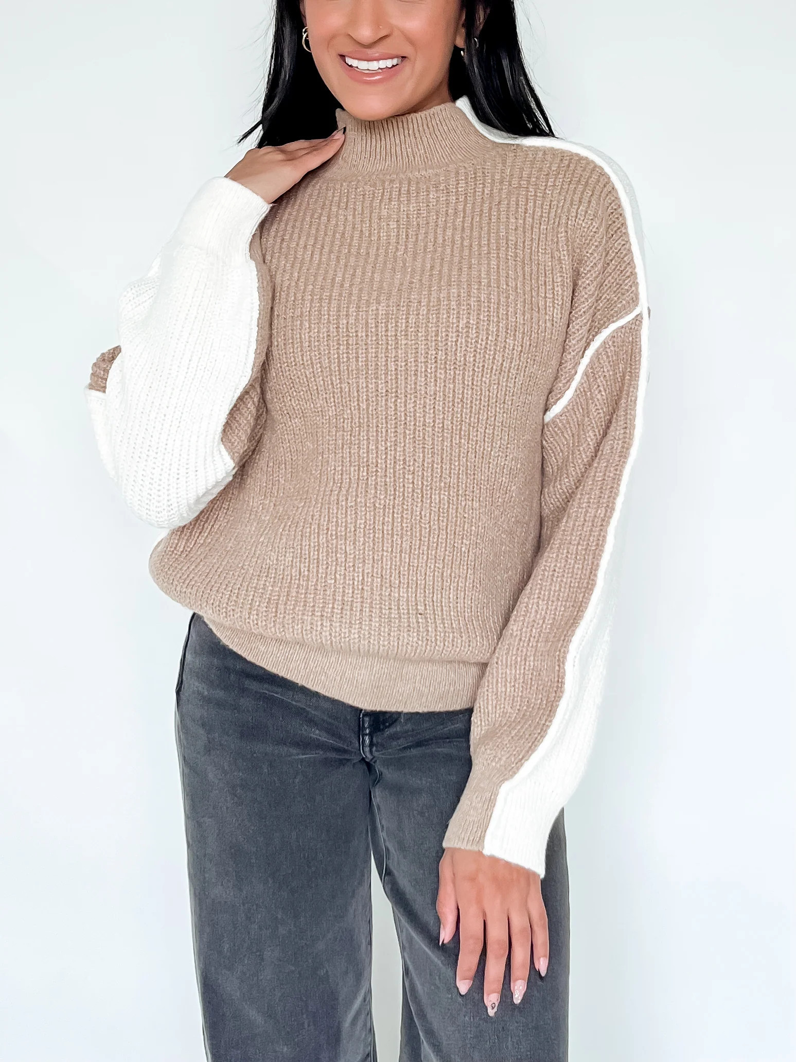 PUT IT IN NEUTRAL SWEATER | Harper's Den