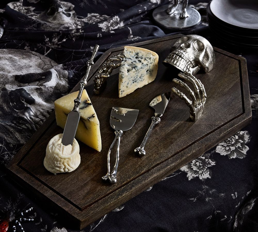 Skeleton Cheese Knives - Set of 3 | Pottery Barn (US)