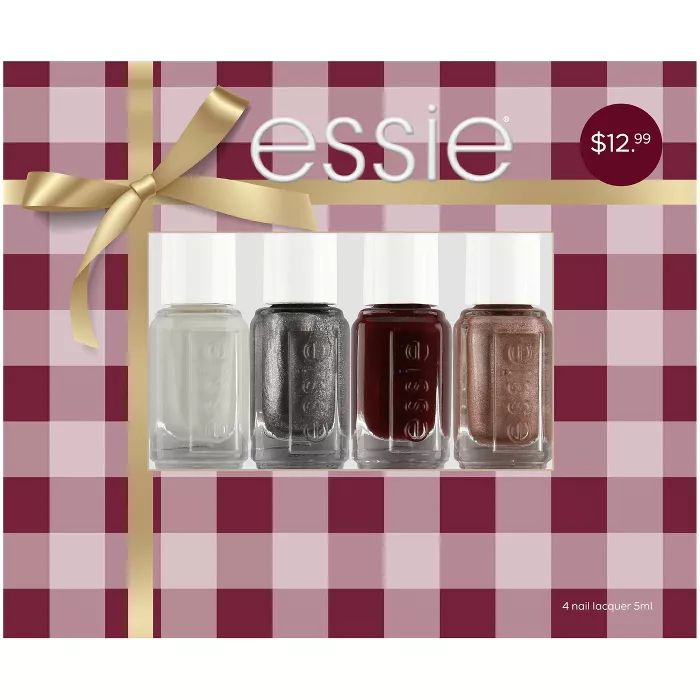 essie Target Exclusive Holiday Collection Mini Kit - 4pc | Target