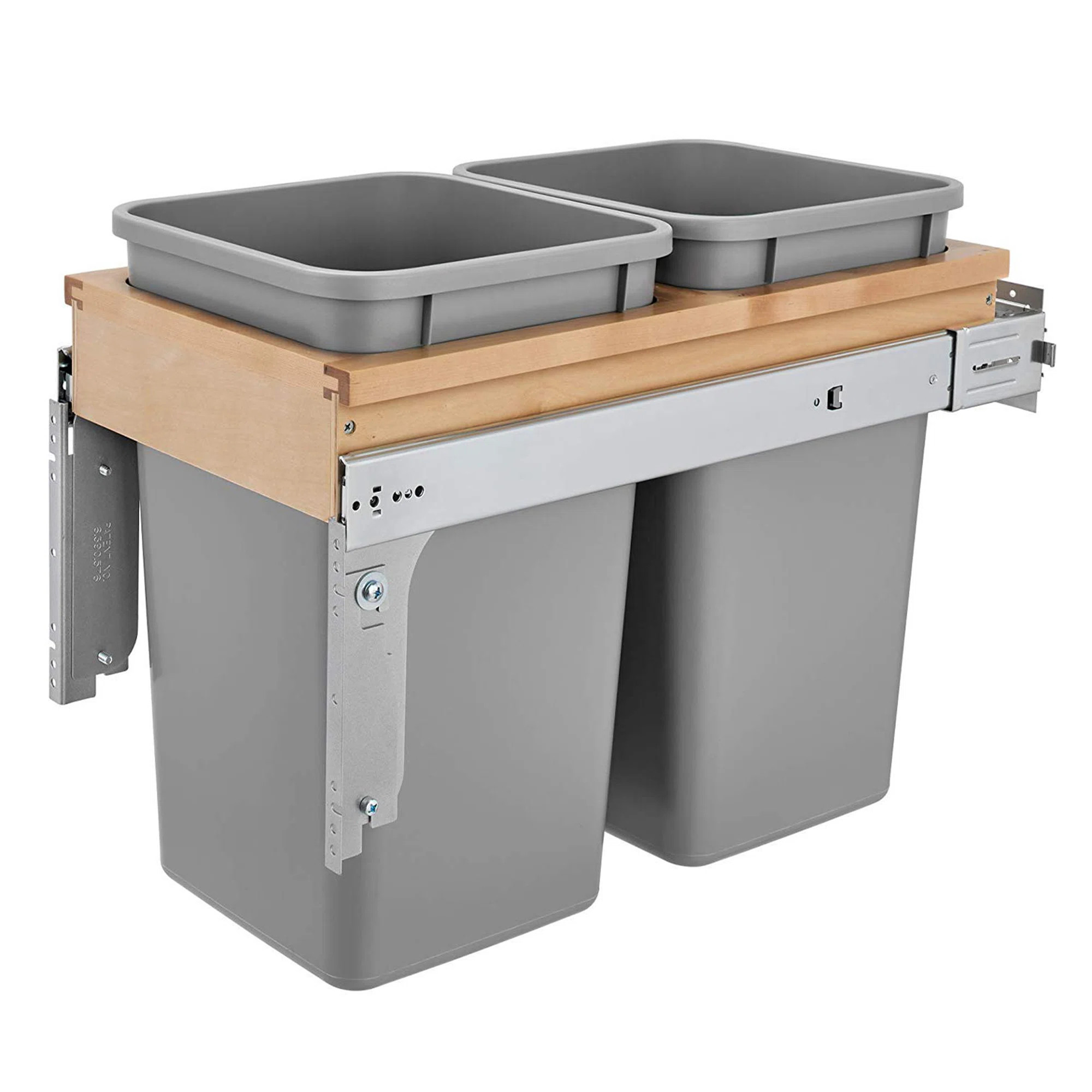 Rev-A-Shelf Pull Out Top Mount Trash Can w/Soft-Close & Reviews | Wayfair | Wayfair North America