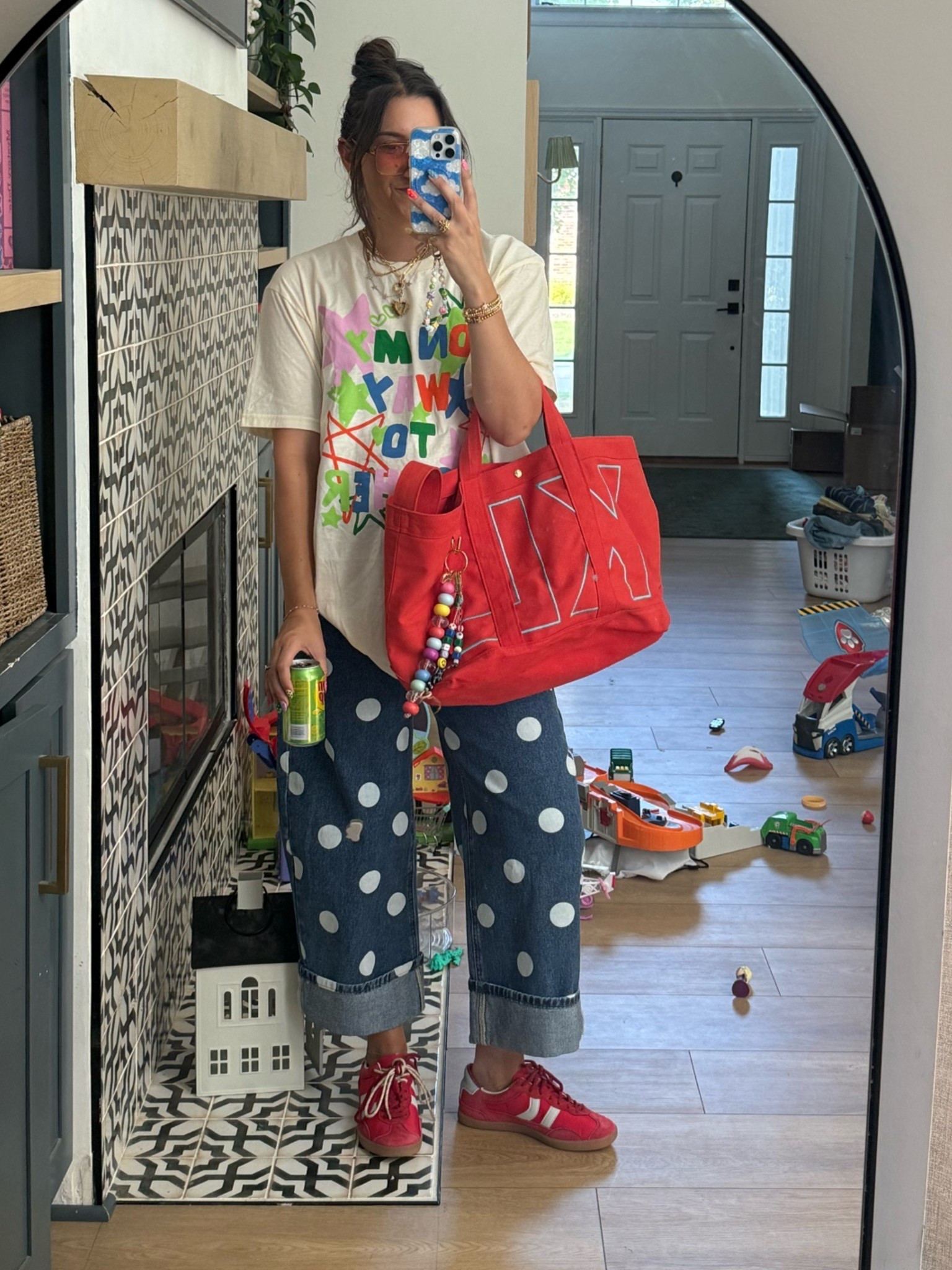 dopamine dressing always!! 🌈

code KARRIE15 works on the jeans, shirt coming this Friday on kidsarewashable.com !!!

#LTKmomlife #LTKgrwm #LTKootd