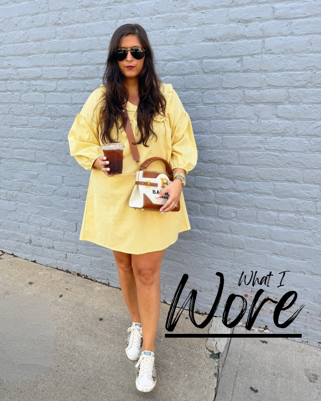 A perfect mix of high & low fashion!

Dress: Amazon under $30
Bag: Balmain
Sneakers: Golden Goose
Sunnies: YSL 

#LTKFindsUnder50 #LTKSaleAlert #LTKSeasonal