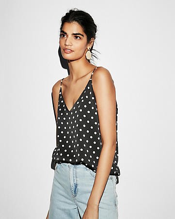 Polka Dot Downtown Cami | Express