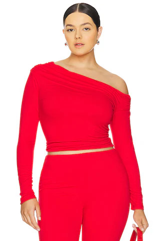 Bria Top in Risky Red | Revolve Clothing (Global)