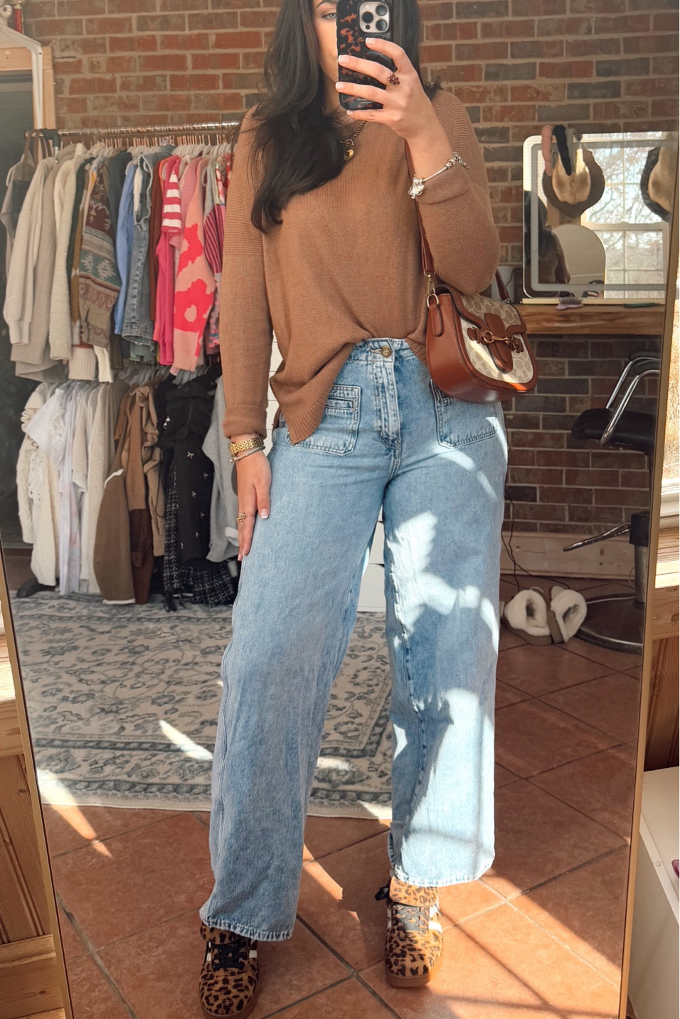 casual lunch outfit! (sweater is old navy)

#LTKHoliday #LTKShoeCrush #LTKFindsUnder50