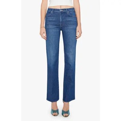 MOTHER The Kick It Ankle Flare Jeans in Go Long at Nordstrom, Size 32 | Nordstrom