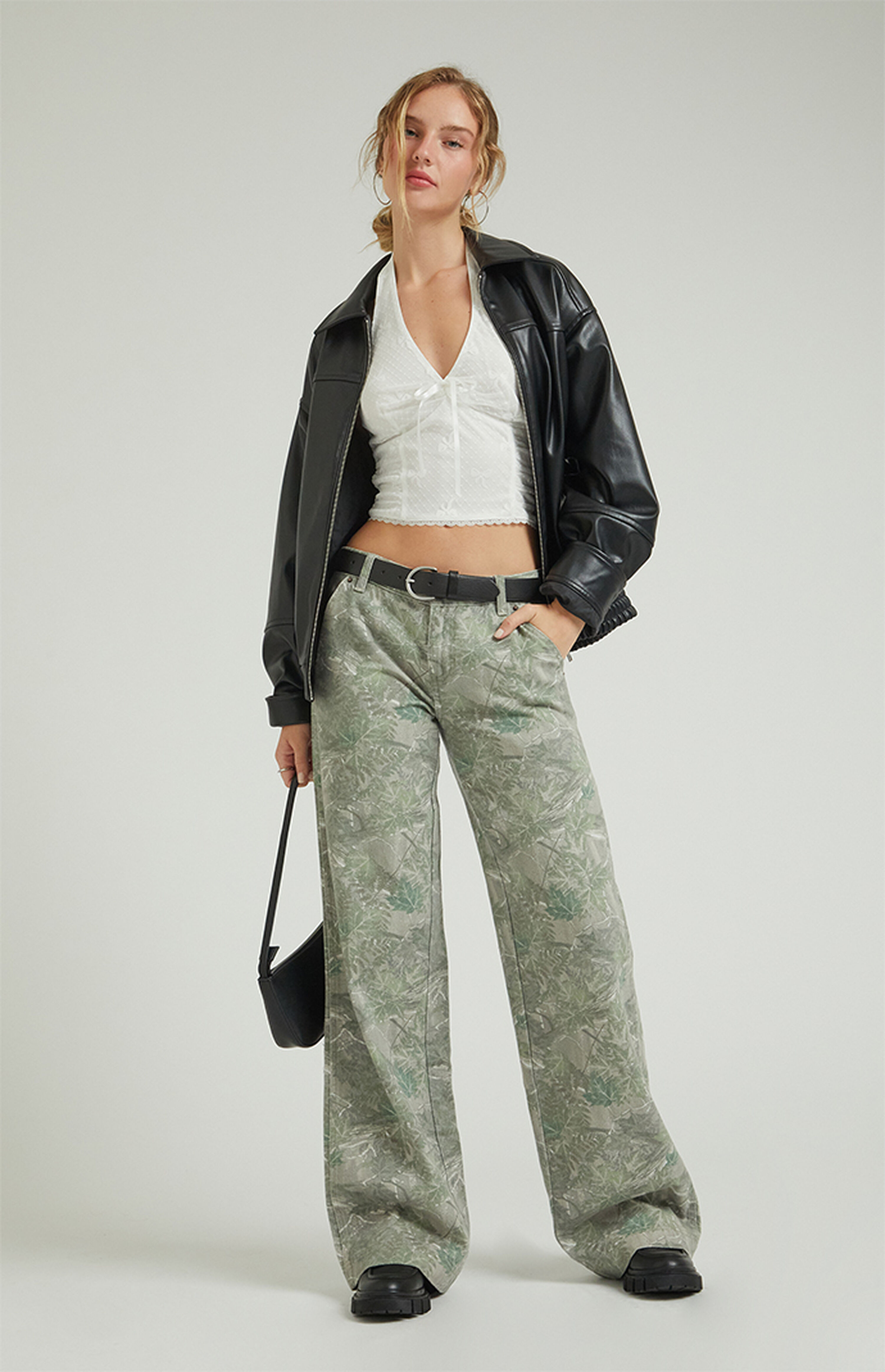 PacSun Tree Camo Low Rise Baggy Pants | PacSun