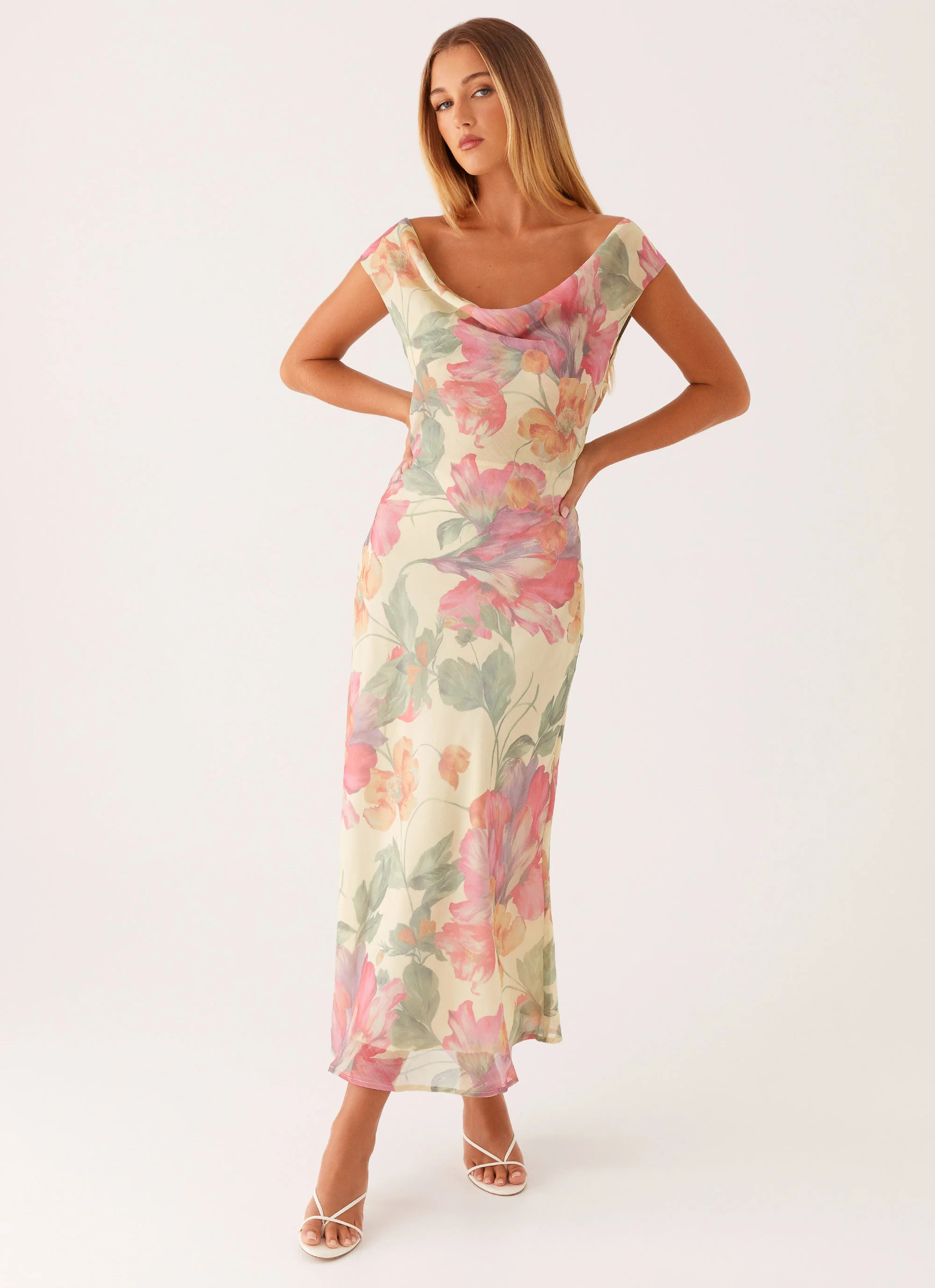 Role Model Maxi Dress - Yellow Peony | Peppermayo (Global)