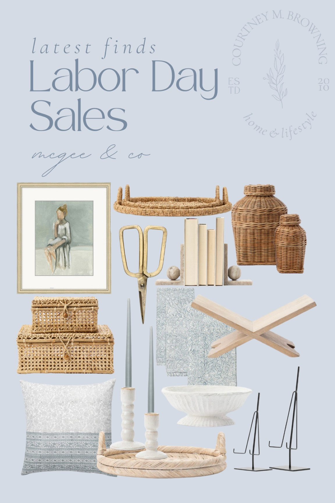 Labor Day sale! Up to 25% off at mcgee and co - designer home decor, home accessories, woven tray, art, candlesticks, decorative bowl, pillows 

#LTKhome #LTKsalealert