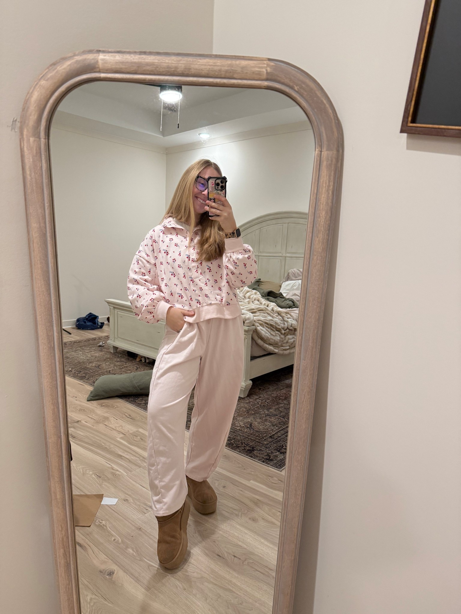 Target outfit / Valentine’s Day : spring outfit idea / floral matching set @Target 