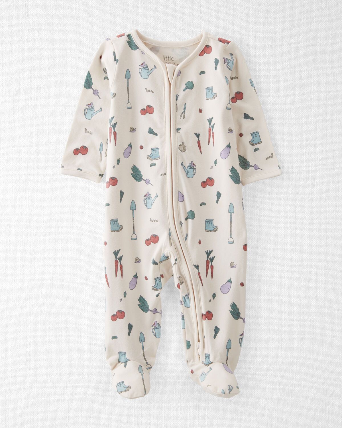 Baby Organic Cotton Sleep & Play Pajamas | Carter's