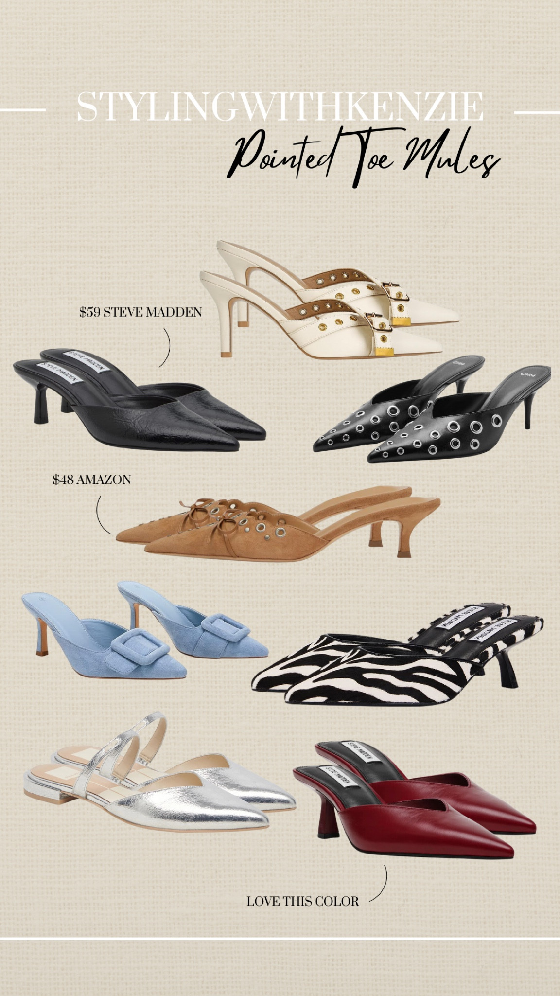 MY FAVE MULES FOR FALL 🍂

Steve Madden Mules | Tony Bianco Mules | Fall Heels | Fall Shoes

#LTKFindsUnder50 #LTKFallSale #LTKFindsUnder100