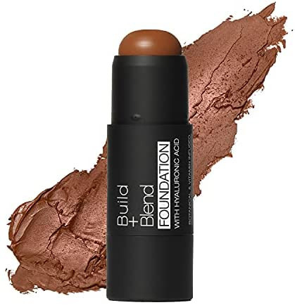 Palladio BUILD + BLEND Foundation Stick, Contour Stick for Face, Professional Makeup for Perfect Loo | Amazon (US)