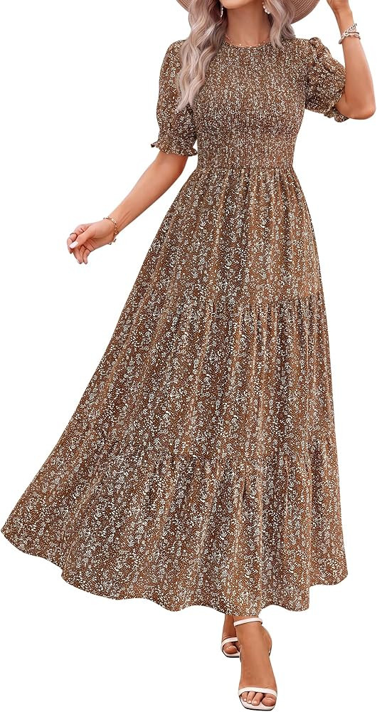 BTFBM Casual Maxi Summer Dresses for Women 2026 | Amazon (US)