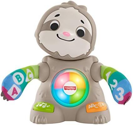 Fisher-Price Linkimals Smooth Moves Sloth, clapping baby toy with music, lights, and learning son... | Amazon (US)