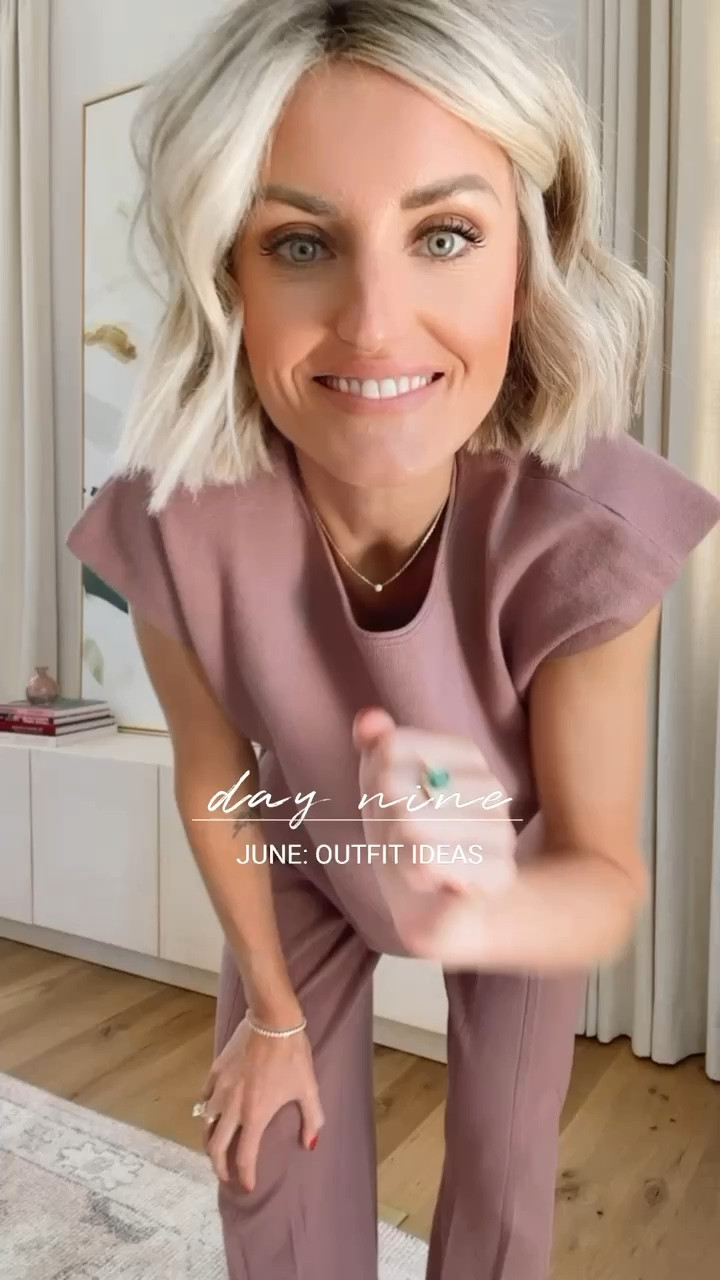 Day 9 of styling outfits! This set was what I wore to work from home today & then I changed into a swimsuit & cover up for the pool! Wearing size small in the first set & the swimsuit! Wearing size extra small in the pink cover up set! 

Loverly Grey, summer outfit ideas, lounge wear, amazon finds, swimsuits, swimsuit cover up, lounge set 

#LTKSwim #LTKSeasonal #LTKStyleTip