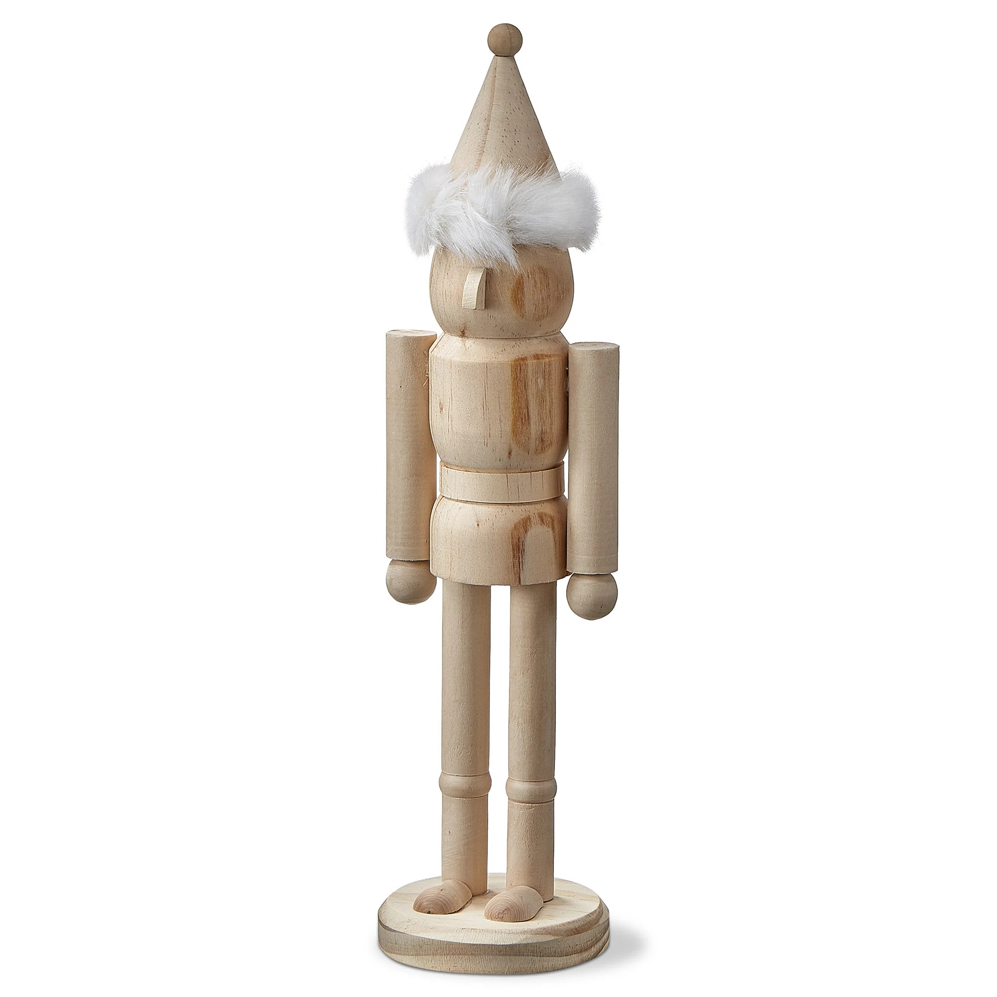 Nutcracker Decor W/Fur Trim Cap | Wayfair North America