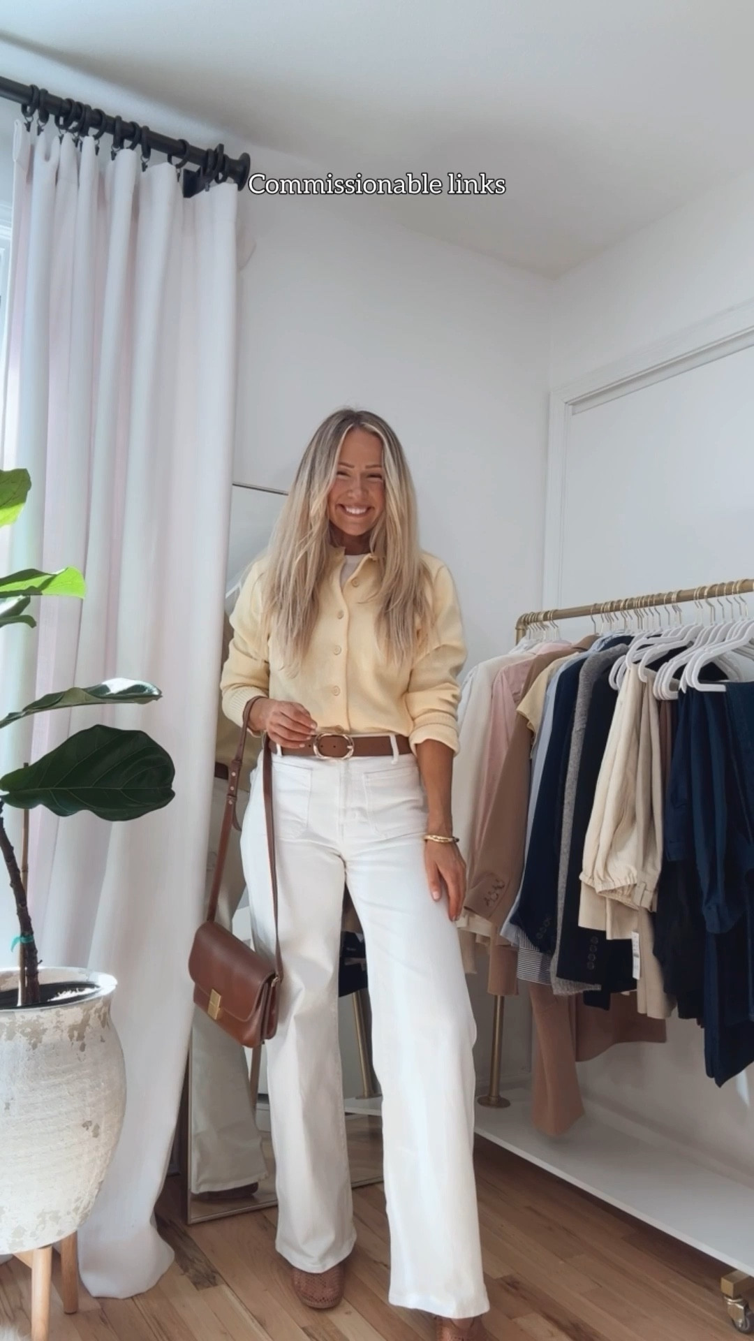 Commissionable links | spring transition outfit 