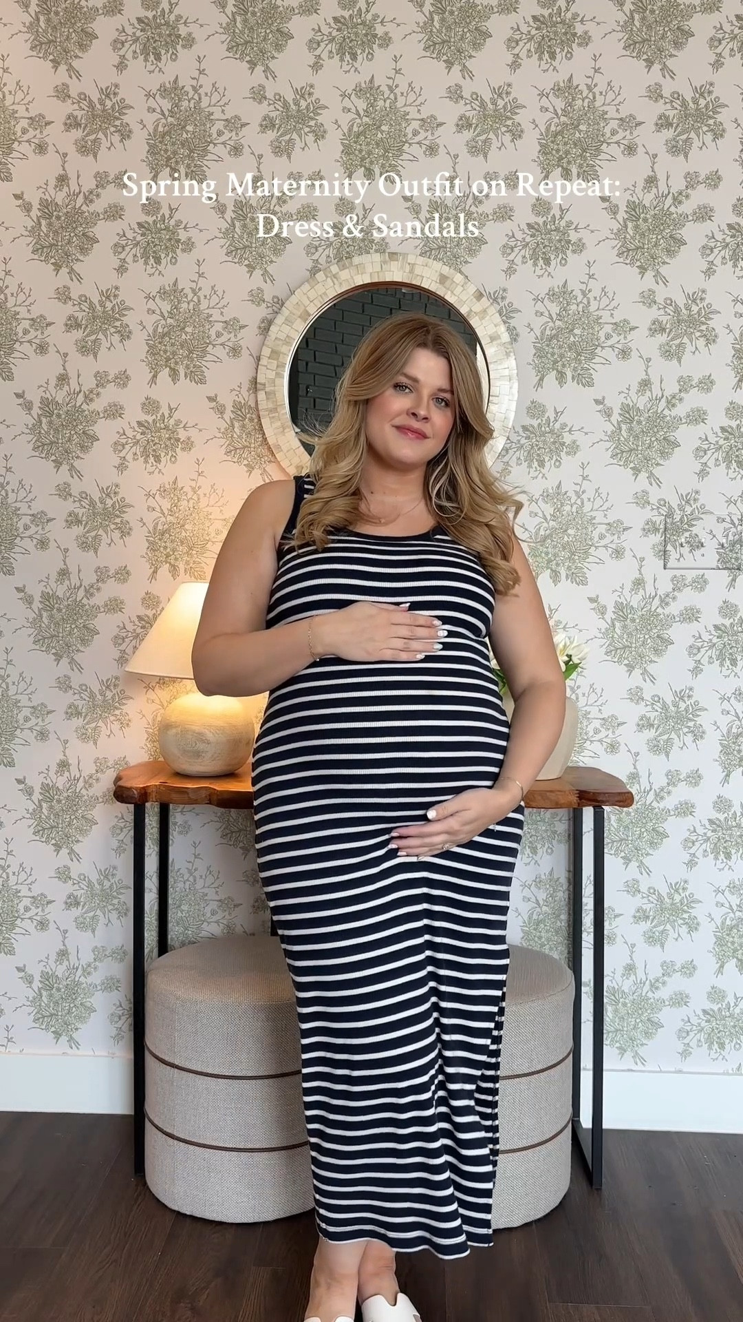 Spring maternity outfit 🌷

#LTKBump #LTKSeasonal #LTKMidsize