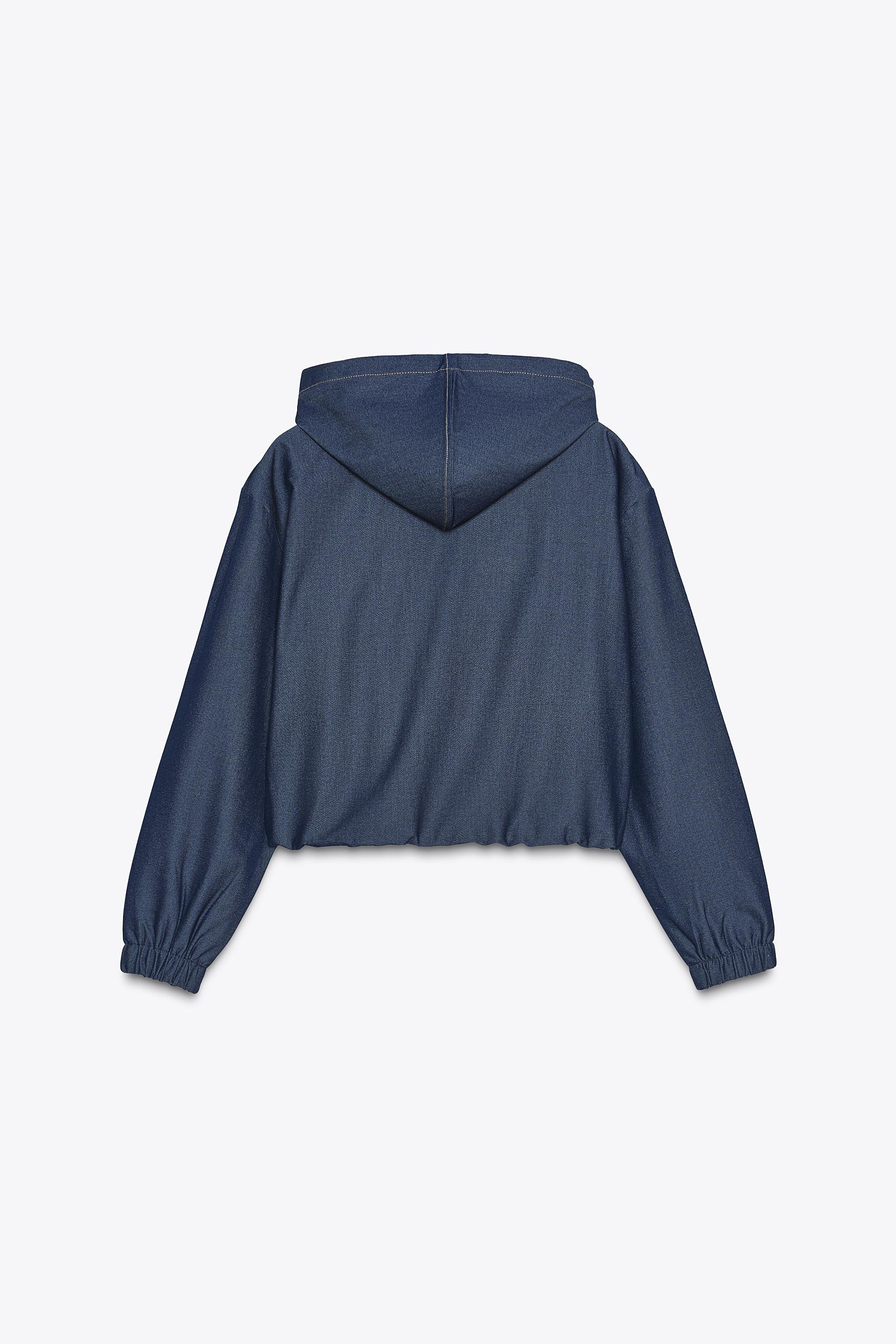 HOODED BOMBER JACKET | Zara US
