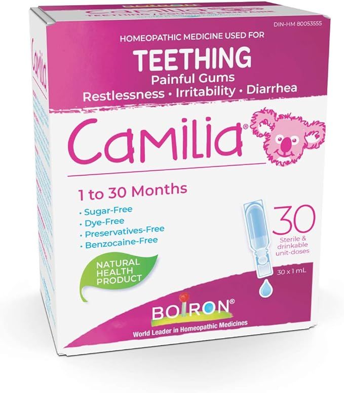 Boiron Camilia Baby Teething Relief Medicine, 30 Count (Pack of 1) | Amazon (CA)