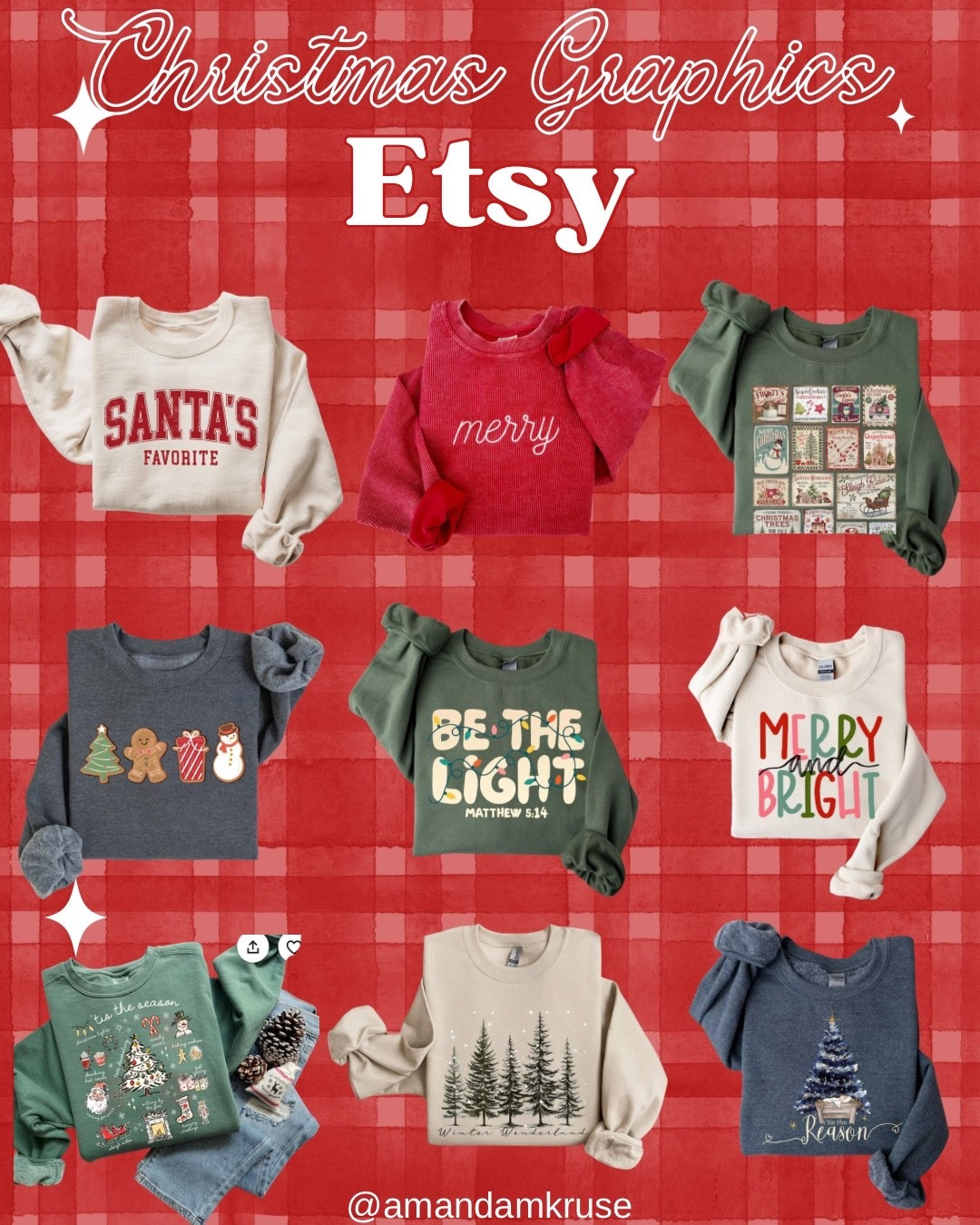 Festive holiday graphic sweatshirts! Perfect to wear all season long! 

Graphic sweatshirt, holiday sweatshirt, Christmas sweatshirt, Santa sweatshirt

#LTKGiftGuide #LTKHoliday #LTKSeasonal