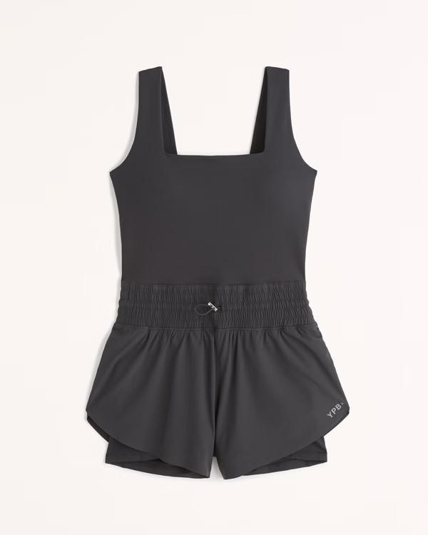 YPB 2-in-1 studioSOFT Active Romper | Abercrombie & Fitch (US)