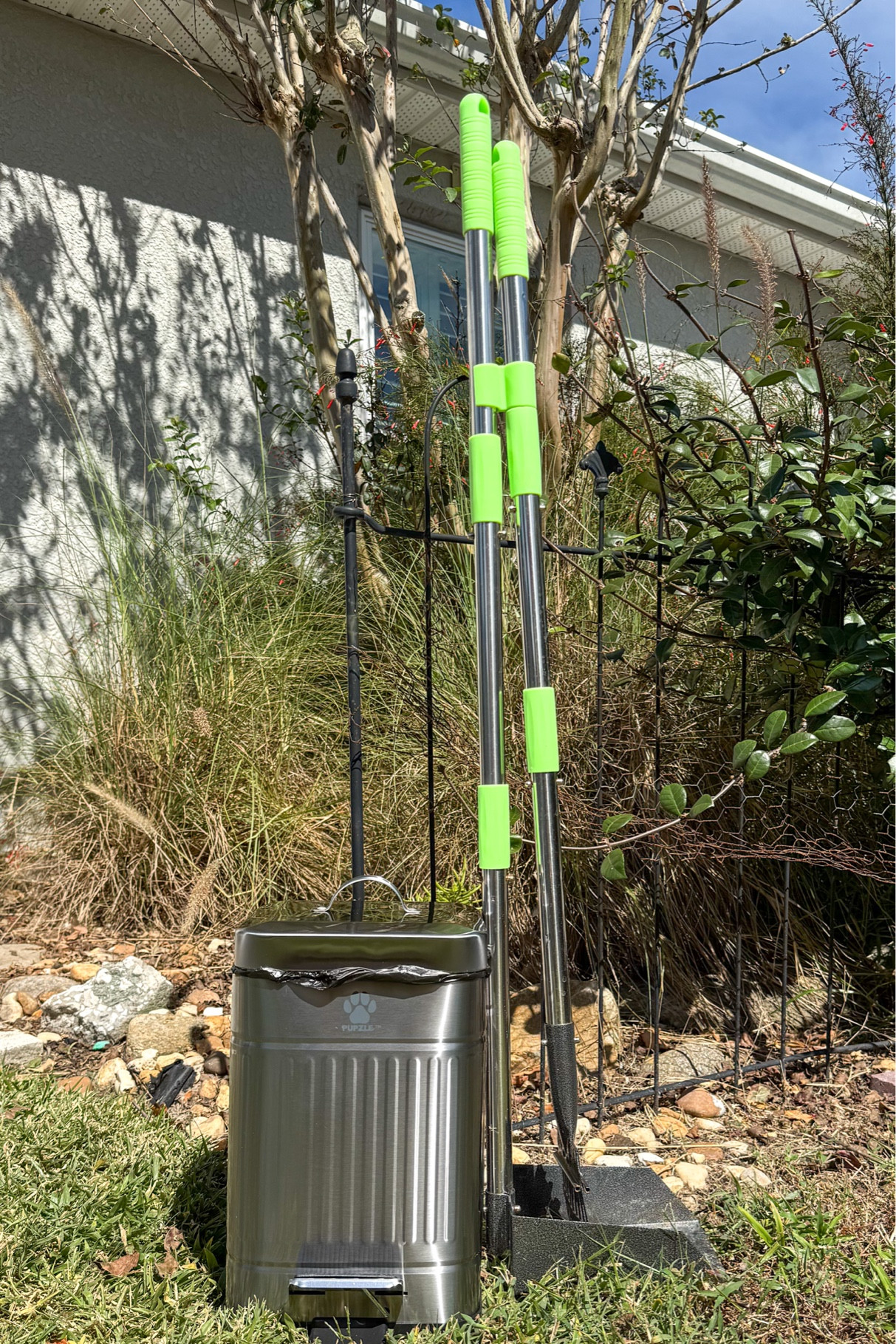 Must haves for our pampered pooches! 
This dog waste can does the job and easily tucks in a corner. The long handles on the rake and shovel make clean up fast and simple. 
Dog supplies #LTKDogs 

#LTKFindsUnder50 #LTKHome