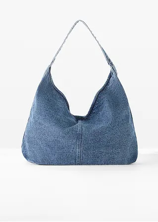 Lässiger Shopper im Denim-Look mit viel Stauraum - blau | bonprix | Bonprix DE