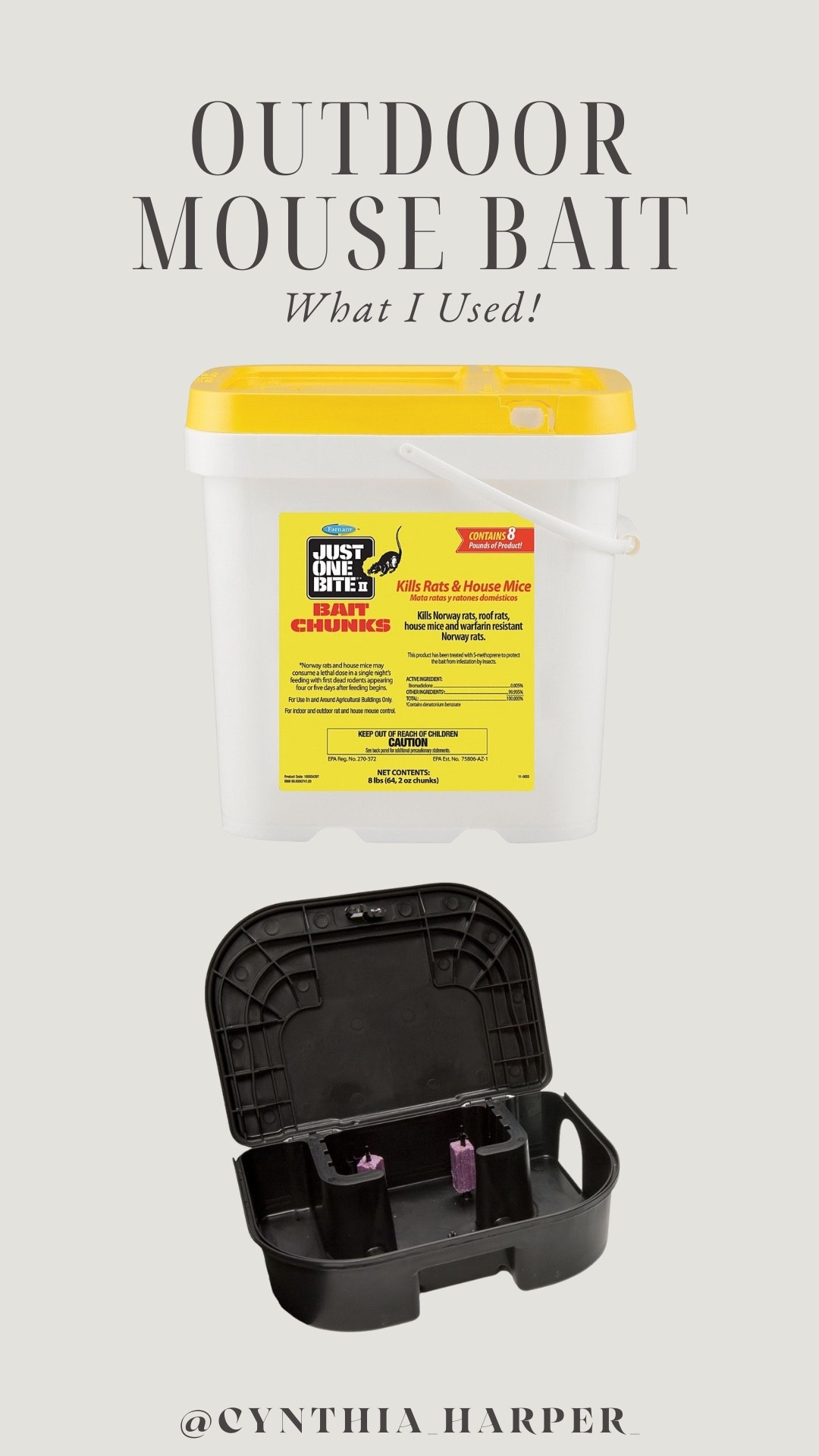 Mouse problem solved 🙌 We set these bait stations outside and haven’t seen any since! Both are linked from Amazon.

#homehack #amazonfinds #pestcontrol #homefix #mousefree 

 