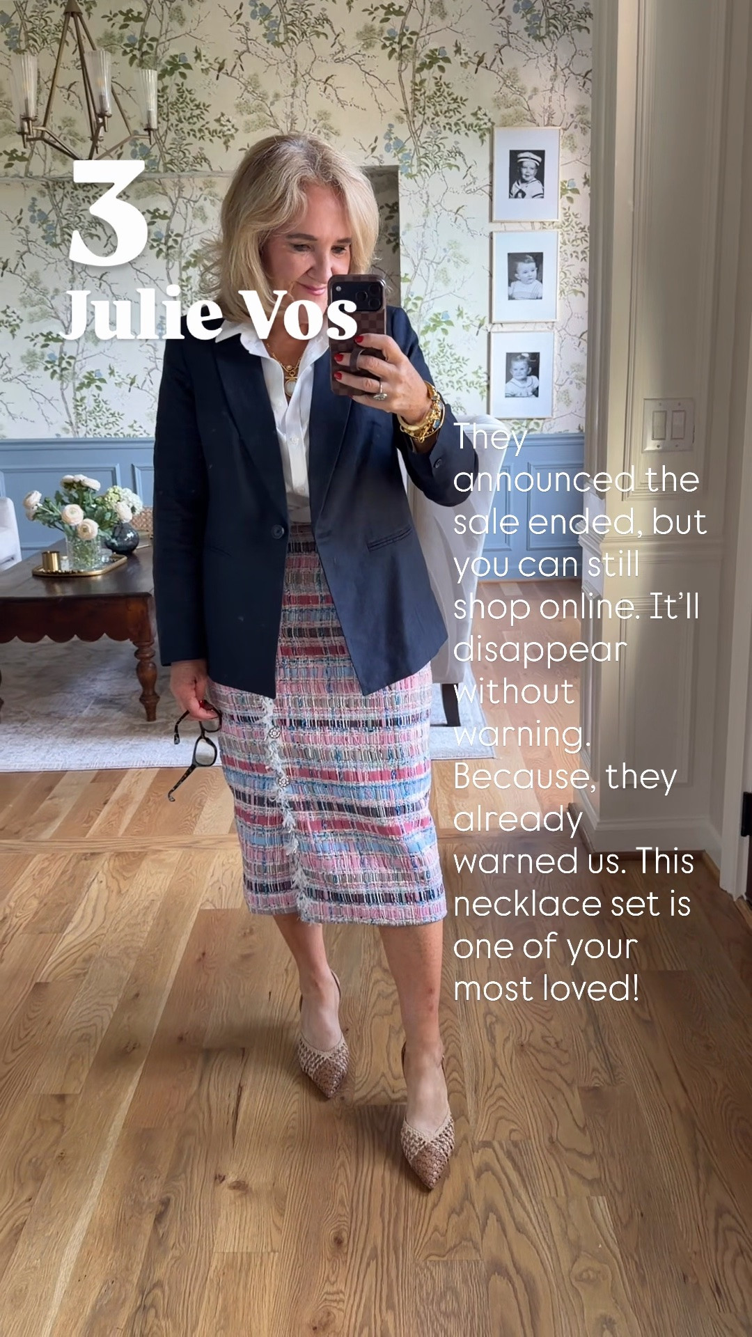 Linen blazer 10 petite 
No iron white blouse 1.0
Skirt medium but I would size up. This feels like a 6-8
Julie Vos sample sale is running! Some of my favorite pieces linked 

#LTKOver40 #LTKootd #LTKWorkwear

#LTKSaleAlert