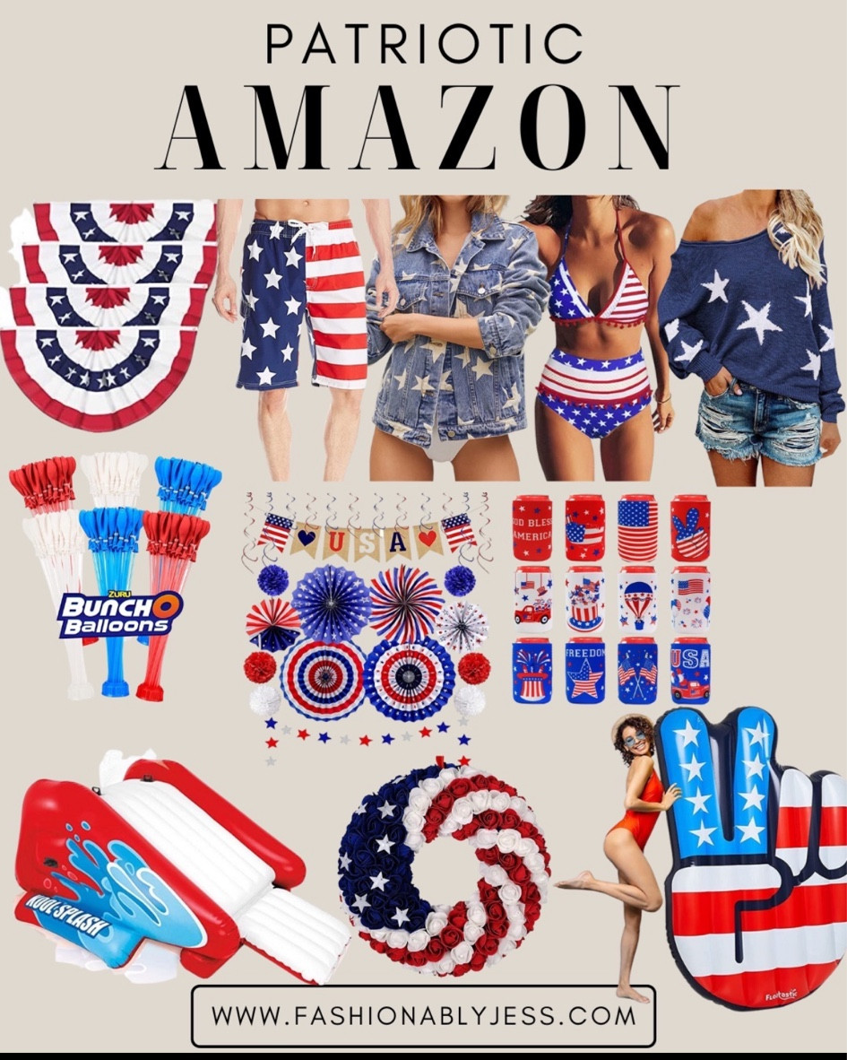 So many cute and fun patriotic accessories on Amazon 

#LTKOver40 #LTKKids #LTKFindsUnder50