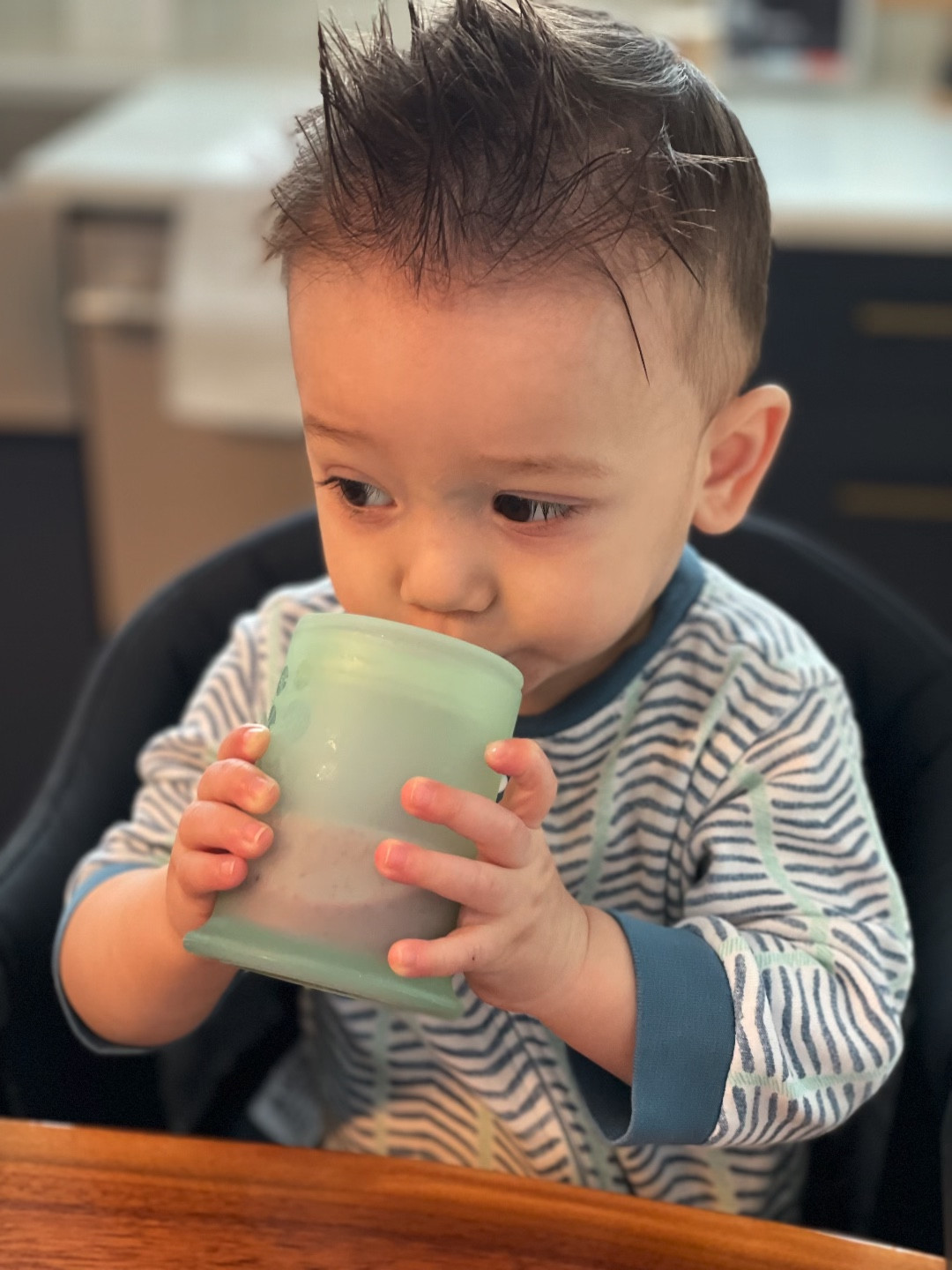 Our current favorite straw cup for baby smoothies. 

GREAT FOR AGES 6 MONTHS TO 18 MONTHS: this cup with straw lid is versatile. It can be used as a mini open cup for independent drinking or as a straw cup. It helps to reduce messy spillage and is perfect for all occasions whether at home or on the go.

The ninja blender creates the creamiest smoothies and easy cleanup!

#LTKfamily #LTKbaby #LTKkids