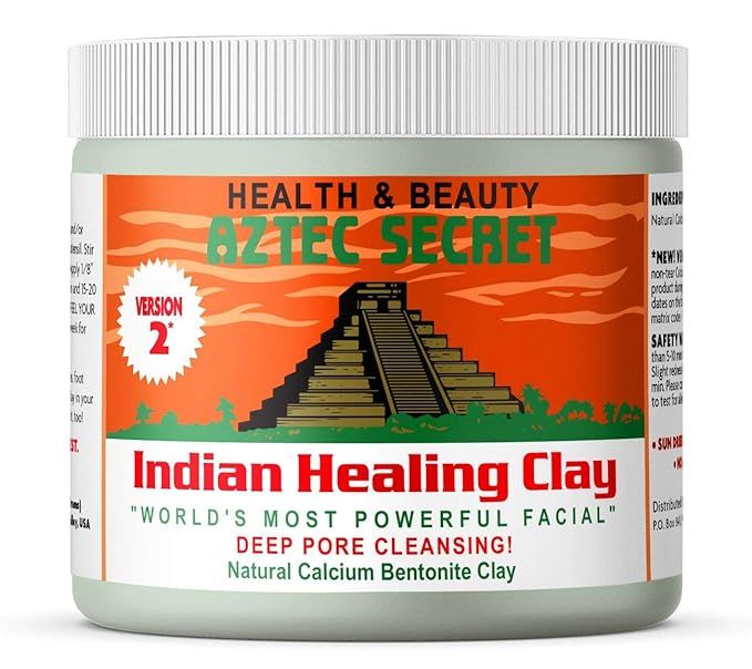 Aztec Secret – Indian Healing Clay 1 lb – Deep Pore Cleansing Facial & Body Mask – The Orig... | Amazon (US)