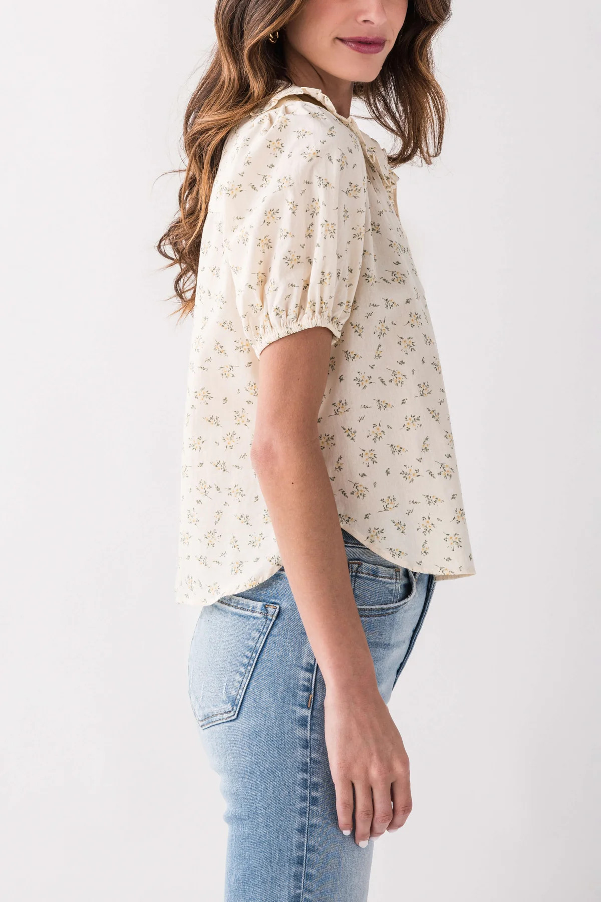 By Together Peter Pan Collar Top | Social Threads
