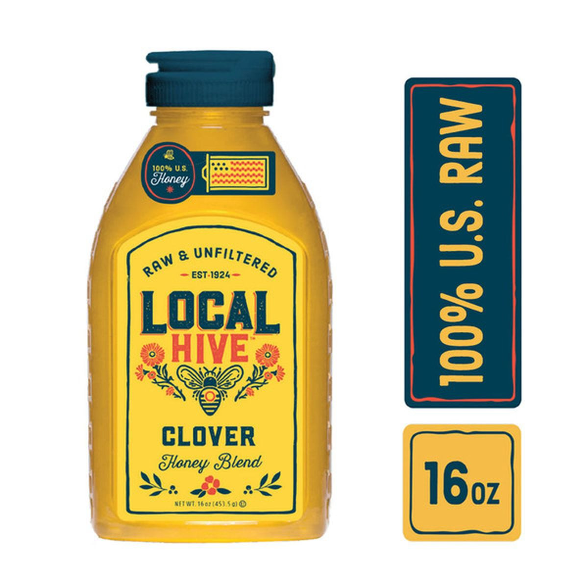 Local Hive Raw & Unfiltered, Clover | Instacart