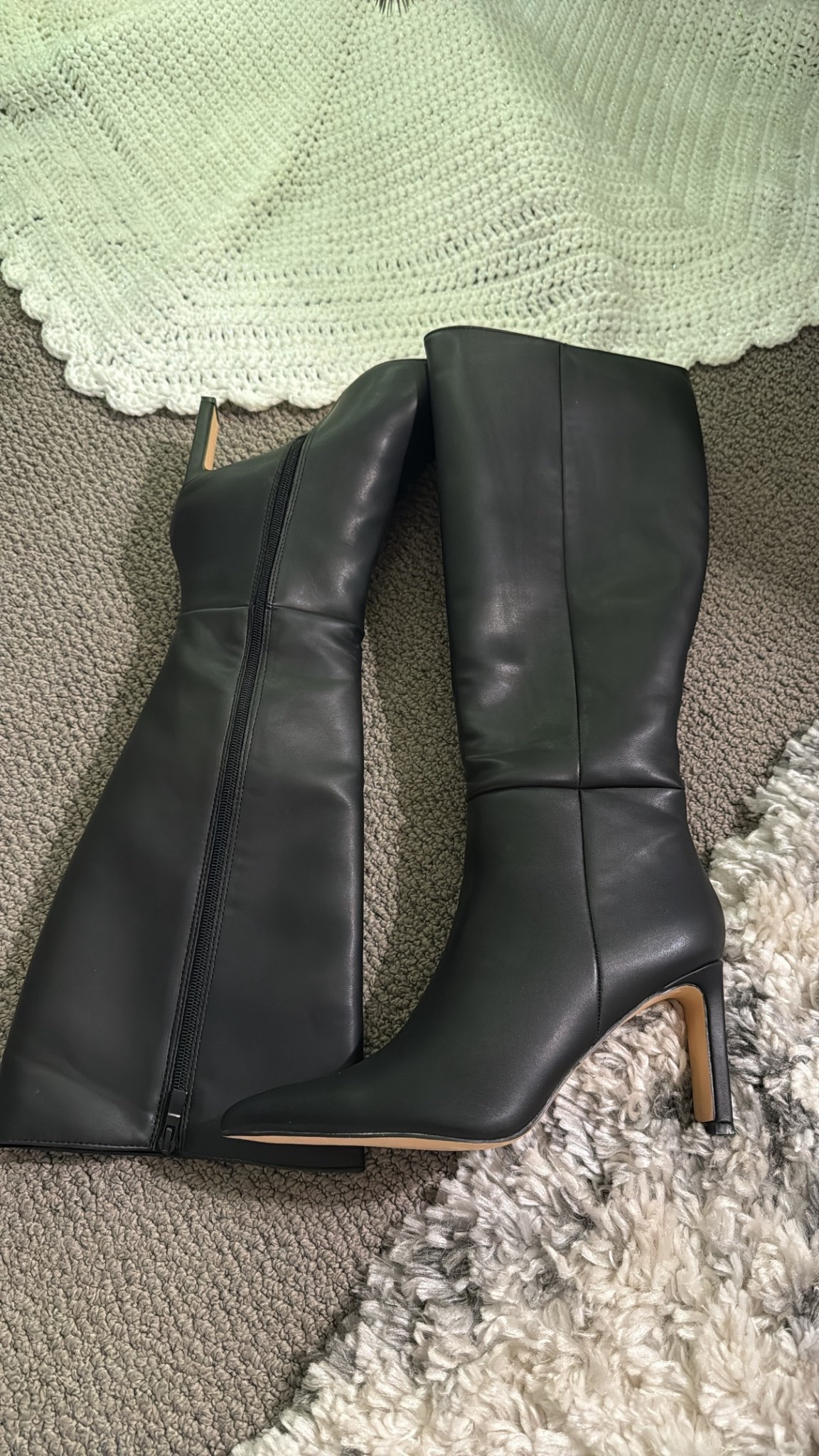 Lulus Black Friday Sale 20% off everything right now with code FRIDAY! 🎁

Black knee high boots - size 8, affordable and comfy boots! These are the best black leather boots I’ve found! Easy to walk in and comfortable.

Holiday outfit, black boots, pointed boots, black leather boots, holiday party outfit, thanksgiving outfit, winter outfit, dressy thanksgiving outfit

#LTKGiftGuide #LTKSaleAlert #LTKCyberWeek