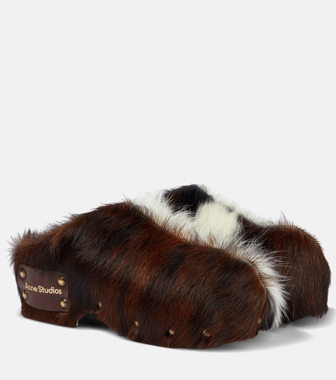 Calf hair clogs | Mytheresa (US/CA)