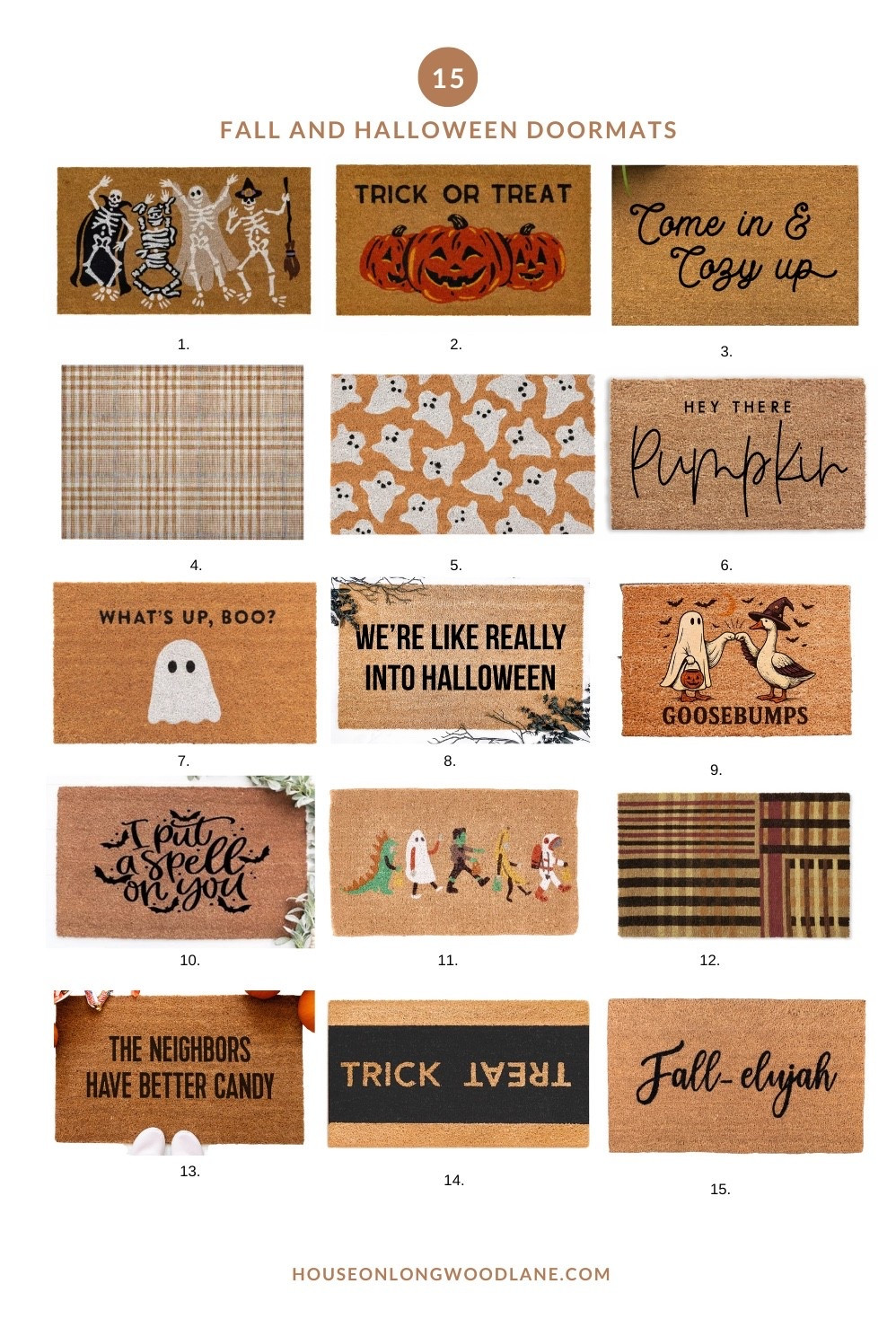 a round up of some funny and cute fall and Halloween doormats 

#LTKFindsUnder50 #LTKHome #LTKSeasonal

#LTKSeasonal #LTKHalloween #LTKHome