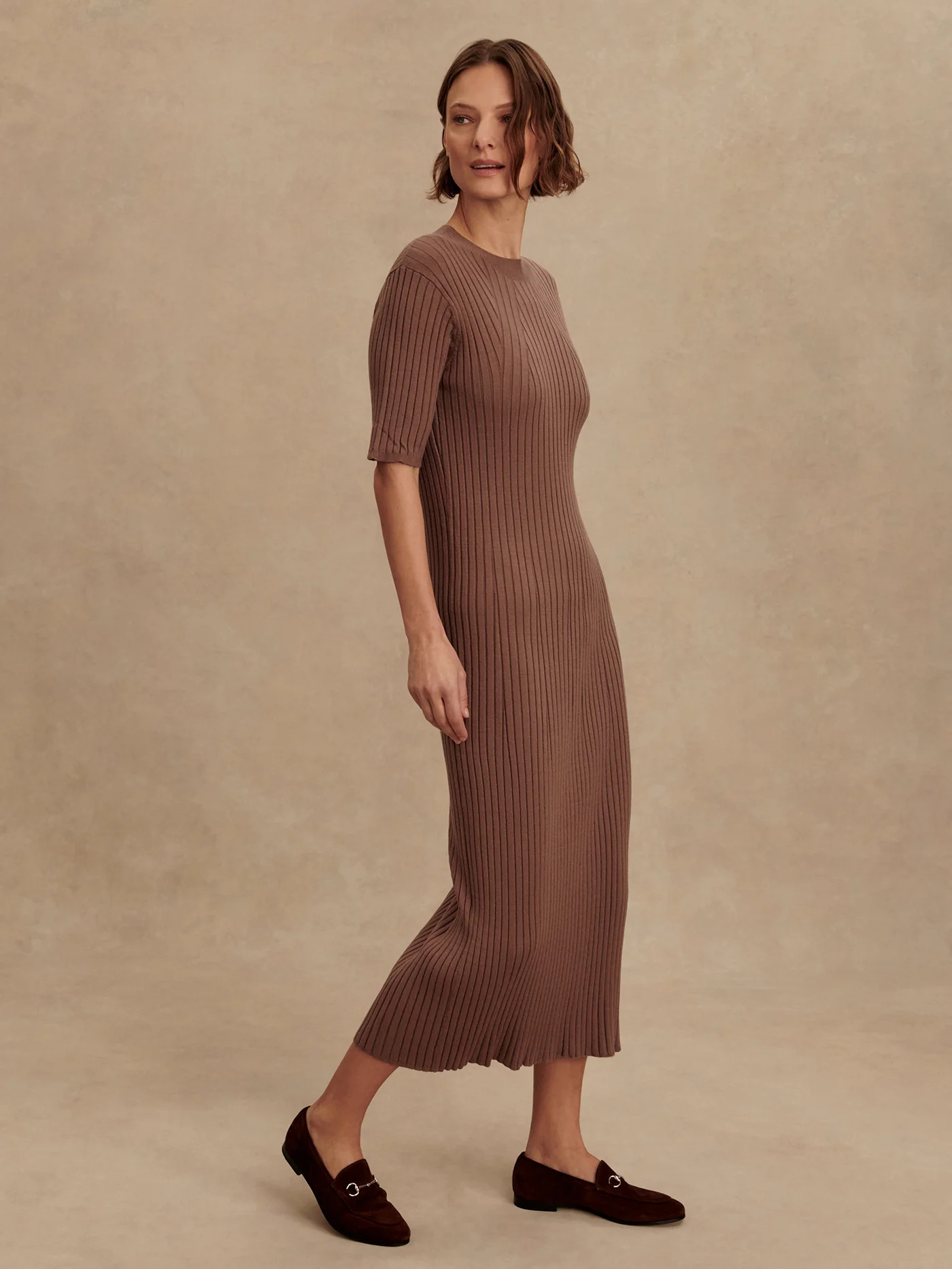 Maeve 2.0 Rib Knit Midi Dress | Varley US