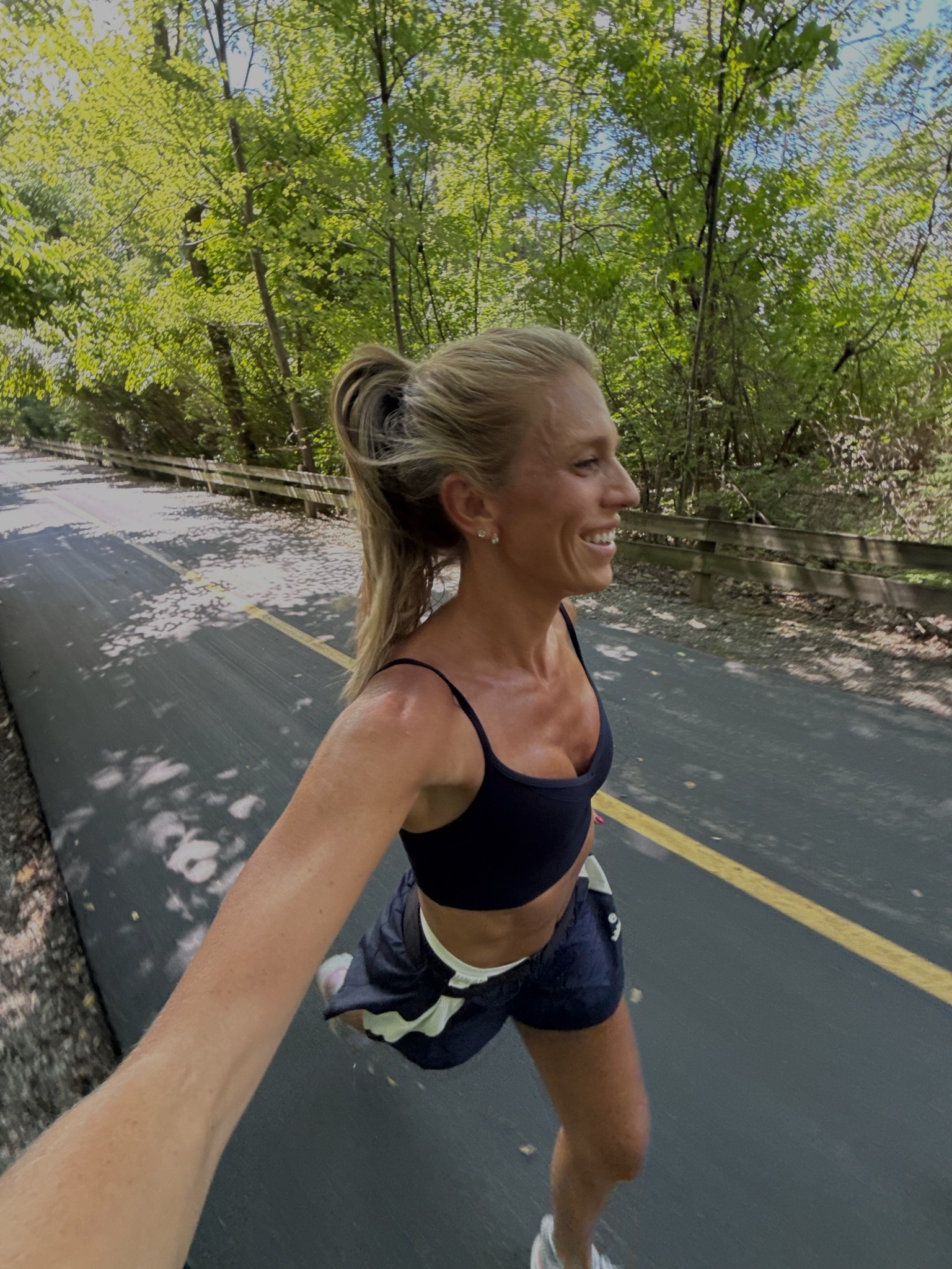 Did a morning run today with the family and I wore two of my favorite running pieces. The top is true to size  as well as the shorts. @lululemon

#LTKfitnessgoals #LTKmorningroutine #LTKActive